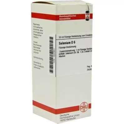SELENIUM D6 Fortynding, 50 ml