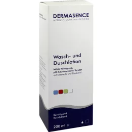 DERMASENCE Vask og brusecreme, 200 ml