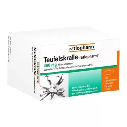 TEUFELSKRALLE-RATIOPHARM Filmovertrukne tabletter, 100 stk