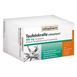 TEUFELSKRALLE-RATIOPHARM Filmovertrukne tabletter, 200 stk