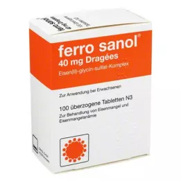 FERRO SANOL overtrukne tabletter, 100 stk