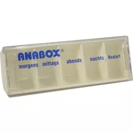 ANABOX Dagkasse hvid, 1 stk
