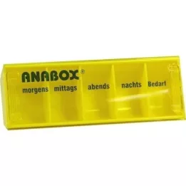 ANABOX Dagkasse gul, 1 stk