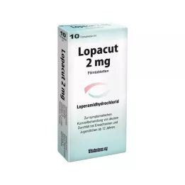 LOPACUT 2 mg filmovertrukne tabletter, 10 stk