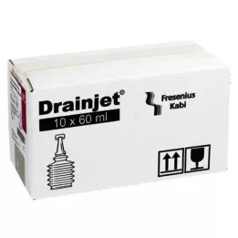 FREKA DRAINJET Purisole SM fortyndet skylleopløsning, 10X60 ml