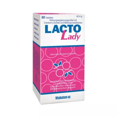 LACTOLADY Tabletter, 60 stk LACTOLADY Tabletter, 60 stk