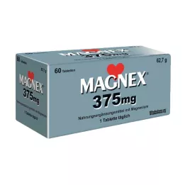 MAGNEX 375 mg tabletter, 60 stk