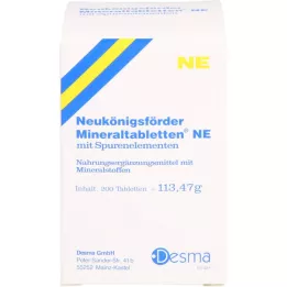 NEUKÖNIGSFÖRDER Mineraltabletter NE, 200 stk