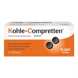 KOHLE Compretten tabletter, 30 stk
