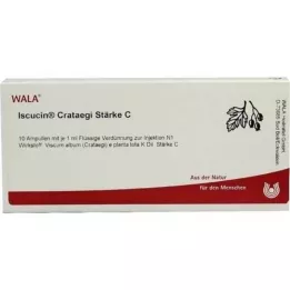 ISCUCIN crataegi Styrke C Ampuller, 10X1 ml