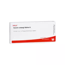 ISCUCIN crataegi Strength G Ampuller, 10X1 ml