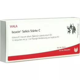 ISCUCIN salicis Styrke C Ampuller, 10X1 ml