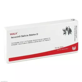 ISCUCIN salicis Styrke D Ampuller, 10X1 ml