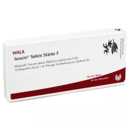 ISCUCIN salicis Styrke F Ampuller, 10X1 ml