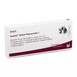 ISCUCIN salicis potens serie I ampuller, 10X1 ml