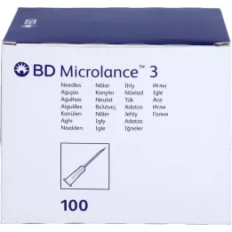 BD MICROLANCE Kanyle 18 G 1 1/2 40 mm trans., 100 stk