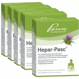 HEPAR PASC Filmovertrukne tabletter, 5x100 stk