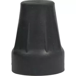 KRÜCKENKAPSEL 16 mm grå stålindløb til underarm, 1 stk