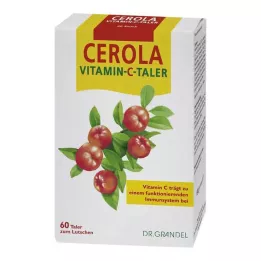 CEROLA Vitamin C Taler Grandel, 60 stk