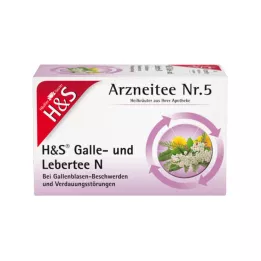 H&S Galde- og leverte N-filterposer, 20X2,0 g