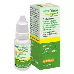 HERBA-VISION Øjentrøste øjendråber, 15 ml