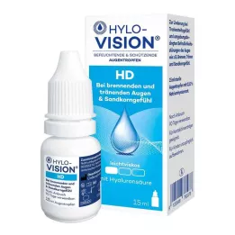 HYLO-VISION HD Øjendråber, 15 ml