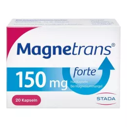 MAGNETRANS forte 150 mg hårde kapsler, 20 stk