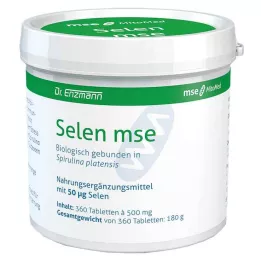 SELEN MSE 50 µg tabletter, 360 stk