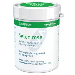 SELEN MSE 50 µg tabletter, 120 stk