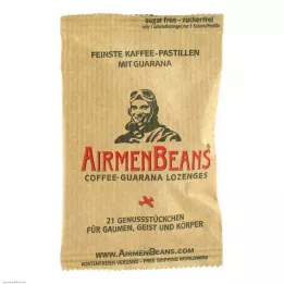 AIRMENBEANS fineste kaffepastiller med guarana, 21 stk
