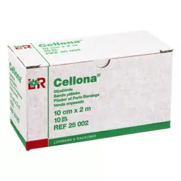 CELLONA Gipsbandager 10 cmx2 m, 2X5 stk