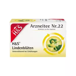 H&S Linden Blossom tefilterposer, 20X1,8 g