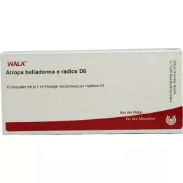 ATROPA belladonna e Radix D 6 ampuller, 10X1 ml