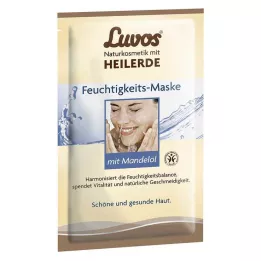 LUVOS Naturlig kosmetik med helende ler fugtgivende maske, 2X7,5 ml