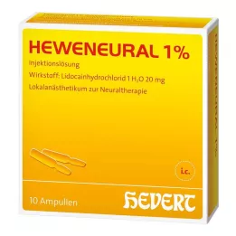HEWENEURAL 1% ampuller, 10X2 ml