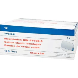 IDEALBINDE Ypsidal 12 cmx5 m celleglas+skaft uden kasse, 10 stk
