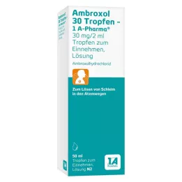 AMBROXOL 30 dråber-1A Pharma, 50 ml