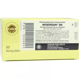NIGERSAN D 6 ampuller, 50X1 ml