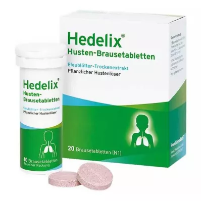 HEDELIX Hostebrusetabletter, 20 stk HEDELIX Hostebrusetabletter, 20 stk