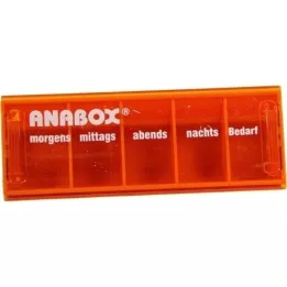 ANABOX Dagkasse orange, 1 stk