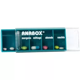 ANABOX Dagkasse turkis, 1 stk