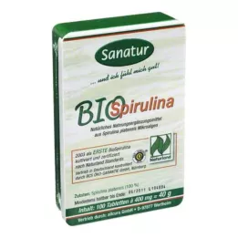 SPIRULINA BIO Tabletter, 100 stk
