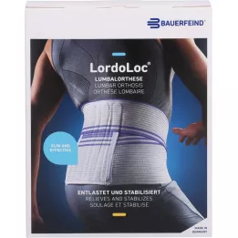 LORDOLOC Lændebandage størrelse 1 titanium, 1 stk