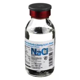 KOCHSALZLÖSUNG 0,9% glasflaske, 100 ml