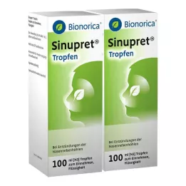 SINUPRET Dråber, 2X100 ml