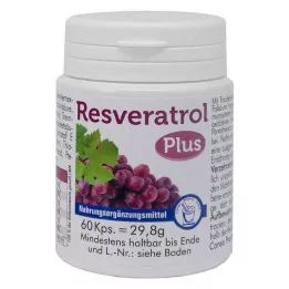 RESVERATROL PLUS Kapsler, 60 stk