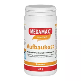 MEGAMAX Reconstructive food bananpulver, 500 g