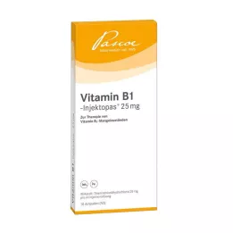VITAMIN B1 INJEKTOPAS 25 mg opløsning til injektion, 10X1 ml