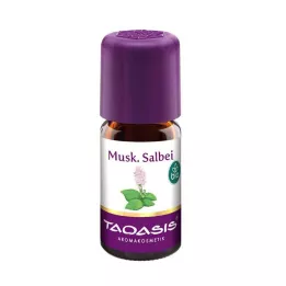 MUSKATELLERSALBEIÖL Økologisk, 5 ml