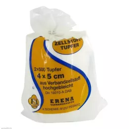 ERENA Cellulose vatpinde 4x5, 2X500 stk